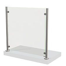 Rostfritt räcke med glas_01