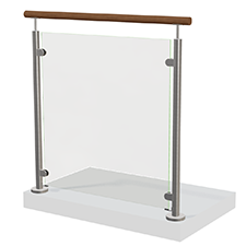 Rostfritt räcke med glas_06